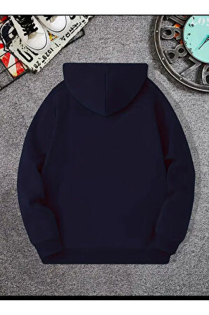 The Doors Baskılı kapüşonlu Cepli Sweatshirt
