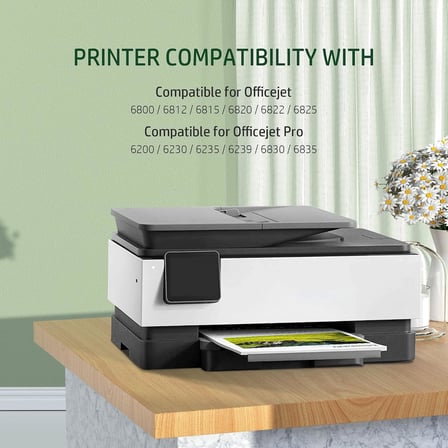 934XL 935XL Yüksek Kapasiteli Uyumlu Kartuşlar HP 934 XL 935 XL Officejet Pro 6230 6830 6835 OfficeJet 6820 6220 6812 6815 için (Siyah Camgöbeği Macenta Sarı, 4 Paket)