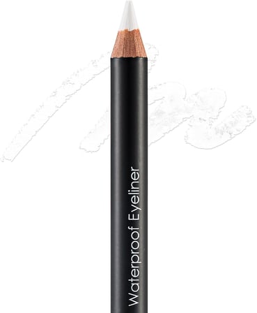 Flormar Suya Dayanıklı Mat Göz Kalemi (BEYAZ) - Waterproof Eyeliner - 113 Pure White - 8690604109135