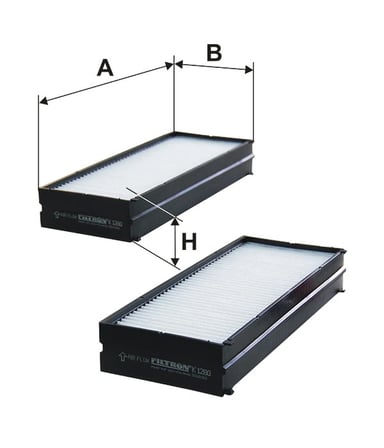 K1280-2X - Kabin Hava Filtresi - Filtron