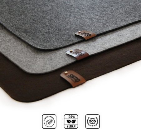 SİNTİO KEÇE MOUSEPED (50X100CM) AÇIK GRİ, Oyuncu Gamer Mouse Pad, Büyük Boy Large Ofis Tipi Mouse Ped, Fare Altlığı, Düz Masa Koruyucu Klavye Altı Mousepad