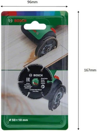 Professional Accessories Kesme Diski Karbür Multi Wheel (Çoklu Malzeme için, Ø 50 mm, Aksesuar EasyCut&amp;Grind)