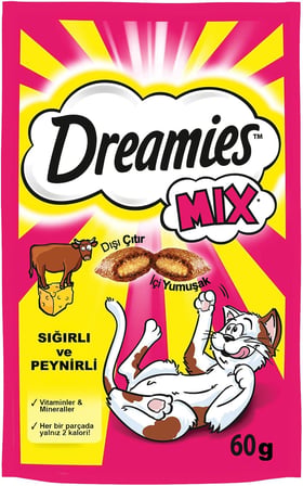 Sığırlı ve Peynirli Kedi Ödül Maması 6 Adet