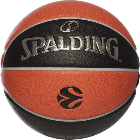 United Sports Unisex – Yetişkin Euroleague Varsity TF-150 Sz5 Top, Siyah/Turuncu