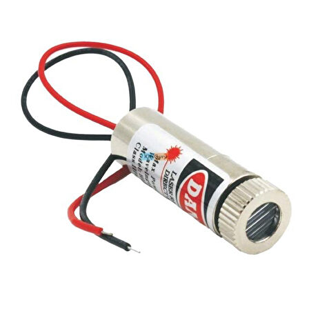 Weko WK-27171 Kırmızı Artı Düz Çizgi Lazer Modül 1.5-12VDC (5Mw 650Nm)