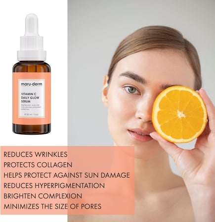 C Vitamini Ve Peptid Aydınlatıcı Cilt Bakım Serumu 30ml