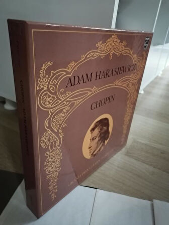 CHOPIN - ADAM HARASIEWICZ - 1972 HOLLANDA BASIM - 14 LP LİK BOX SET + 12 SAYFA INSERTLİ