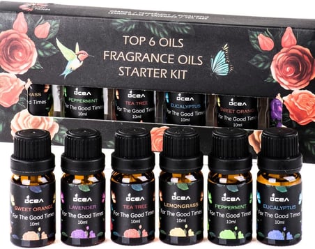 Mukko Home Aroma Therapy 6'Li Set Doğal Buhurdanlik Yaği &amp; Nemlendirici Yaği &amp; Difüzör Yaği, FAN24