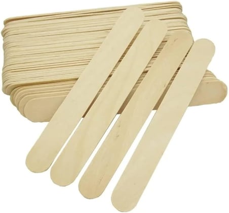 Kuzey ahşap abeslang dil çubuğu ağda spatula dondurma çubuğu 10x 100. 1000 adet
