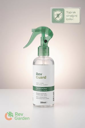 Rev Guard Toprak Sineği Önleyici Bitkisel Sprey 200 ml Neem Lavanta Limon Okaliptüs Yağı