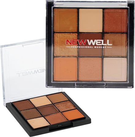 New Well Eyeshadow Palette 9 Colours (03)