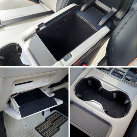 BYD Seal U Uyumlu Premium Konfor Seti | Kaymaz Kapı İçi &amp; Konsol Organizer Mat Seti | Sessiz, Su Geçirmez, Araca Özel İç Trim Koruma