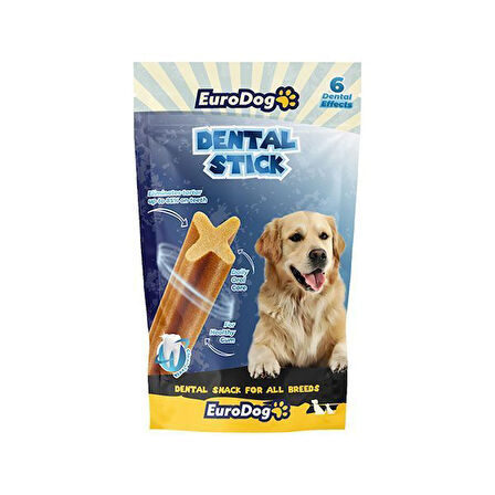 EuroDog Dental Stick Kuzu Etli 100 Gr - Lisinya