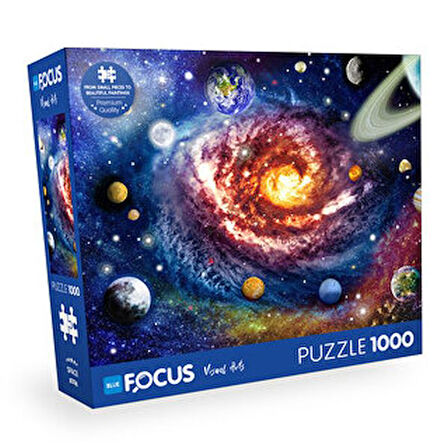 Blue Focus 1000 Parça Puzzle - Space (Uzay)  (4022)