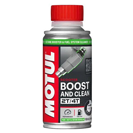 Motul Boost and Clean Scooter Yakıt Katkısı 100ml