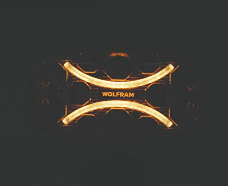 Wolfram Beyaz Sarı Led Off Road Sis Farı Çalışma Lambası 12 Led 10-30V 60W