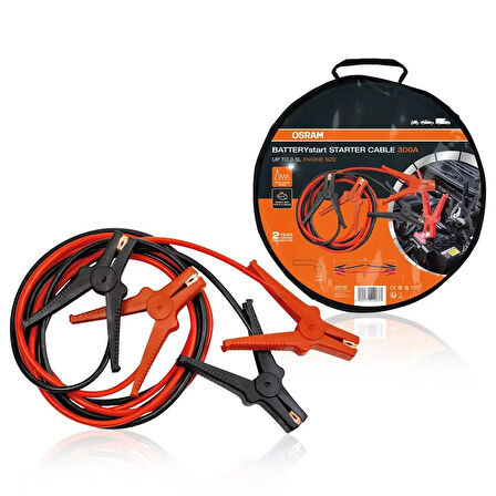 Osram Batterystart Akü Takviye Kablosu 300A OSC160