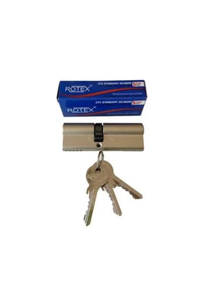 İto Kilit Rotex 100 mm Zamak Barel 5 Pimli Standart Silindir (50+10+40 mm)
