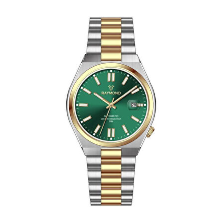 RAYMOND ERKEK KOL SAATİ RYM-0104-IPG-GREEN