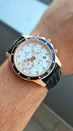 RAYMOND ERKEK KOL SAATİ RYM-1150-ROSE-SİYAH