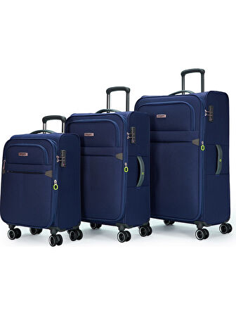 04PC6000 Polipropilen 3 lü Valiz Seti