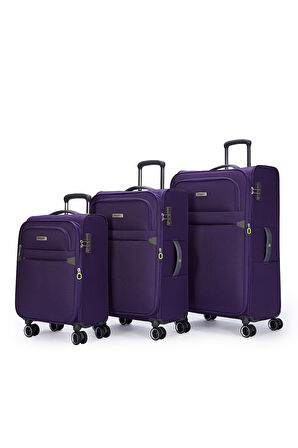 04PC6000 Polipropilen 3 lü Valiz Seti