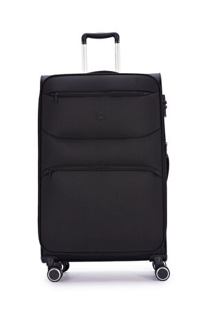 UNITED COLORS OF BENETTON UNİSEX BÜYÜK, ORTA ve KABİN BOY 3'LÜ VALİZ SET 14BNT2400