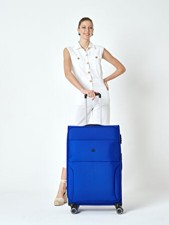 UNITED COLORS OF BENETTON UNİSEX BÜYÜK, ORTA ve KABİN BOY 3'LÜ VALİZ SET 14BNT2500