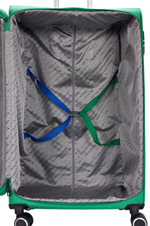 14BNT2500 Polipropilen 3 lü Valiz Seti