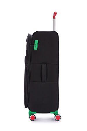 UNITED COLORS OF BENETTON UNİSEX BÜYÜK, ORTA ve KABİN BOY 3'LÜ VALİZ SET 14BNT2700