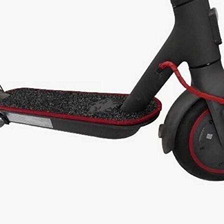 Elektrikli Scooter Aksesuar Koruyucu Paspas Mi 1S İçin Siyah Kırmızı