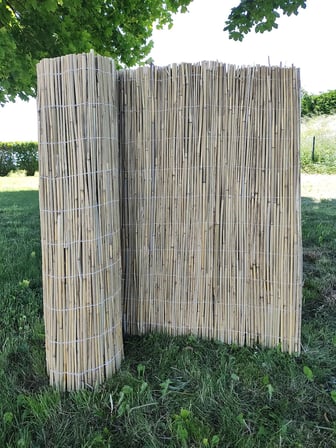 Greenosier Doğal Hasır Kamış gölgelik dekorasyon balkon teras pergola bahçe 60cm x 2metre