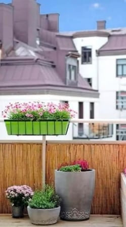Greenosier Doğal Hasır Kamış gölgelik dekorasyon balkon teras pergola bahçe 60cm x 2metre