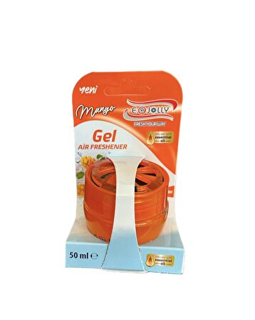 4 LÜ JEL KOKU SETİ Jel Air Freshener Oto Kokusu (MANGO, ORİENTAL, LAVANTA, SAKIZ)