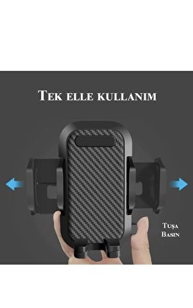 Araç İçi Uzayan Ayarlanabilir Telefon Tutucu