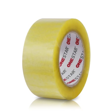 10 ADET Onestar Koli Bandı 45 mm x 100 Mt Şeffaf Güçlü Yapışkanlı Kopmayan Bant