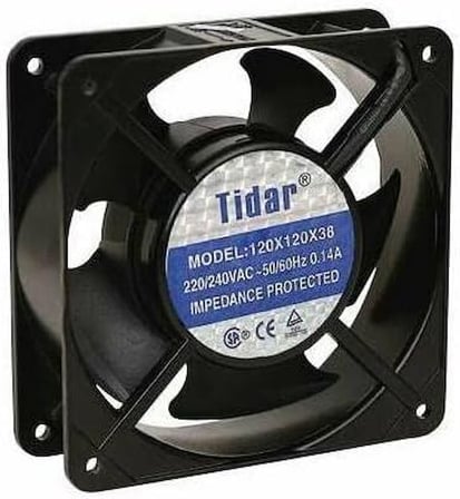 Tidar 120x120x38 mm 220V AC Kare Fan -KARGO BEDAVA