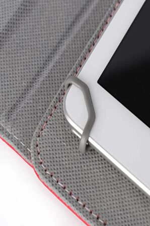 Wenn Tab Ultra 10.4" Dönerlı Standlı Deri Tablet Kılıfı - Siyah