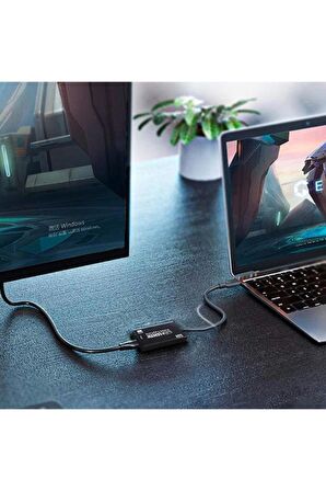 Usb 1.1/2.0/3.0 Hdmı 4k Ultra HD Video Capture Ekran Yakalama Kartı Dönüştürücü Adaptörü