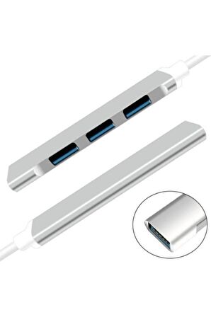 4 Port Usb 3.1 Hub Çevirici Çoğaltıcı Type C Çoklayıcı Type-c Çoklama 4 Portlu Usb 3.1 Hub Dağıtıcı