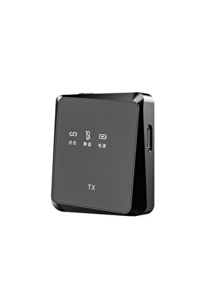 iPhone iPad Android Uyumlu Wireless Kablosuz Youtuber Tak Çalıştır İkili Mini Yaka Mikrofon Type-c