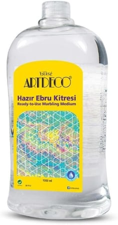 Artdeco 1 lt Sıvı Hazır Ebru Kitresi