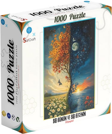 1000 Parça Puzze Bir Günün ve Bir Gecenin Hikâyesi
