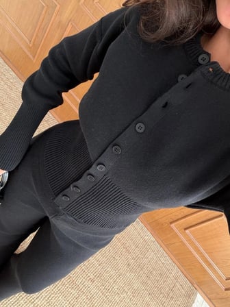 Triko Dres - Hırka ve Pantolon Takım 6 Renk