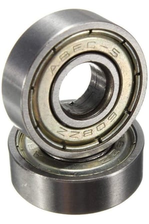 Dünya Magnet 20 Adet 608Zz Rulman - Metal Mühürlü Çok Amaçlı Bilye Rulman - 8X22X7 Ölçülerinde