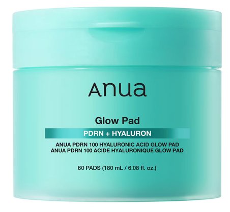ANUA PDRN 100 Hyaluronic Acid Glow Pad - Hyaluronik Asit İçeren Nemlendirici Pedler