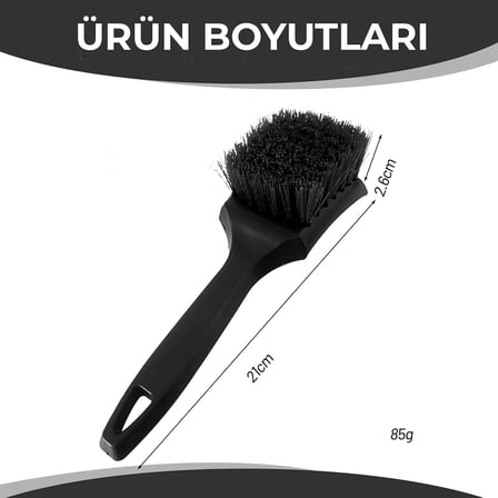 - Lastik, Paspas Temizleme Fırçası, Arabalar veya Motorsikletler için Lastik Temizleyici Sert Fırça