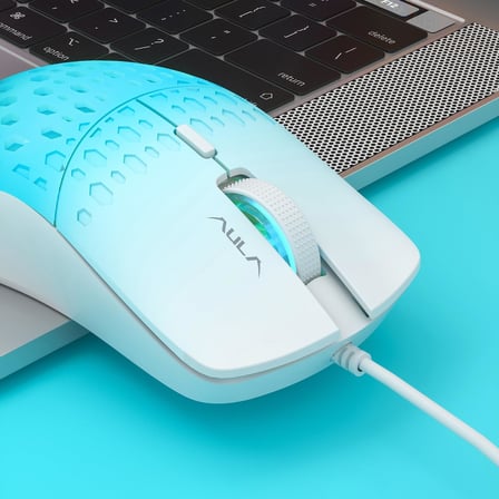 S11 Pro 3600DPI RGB Optik Gaming Mouse Mavi
