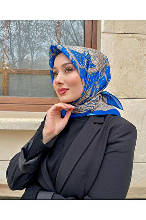 Yeni Sezon Çini Desen Soft Pamuk Rahat ve Zarif Eşarp