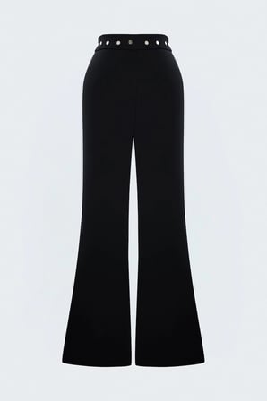 Sally İspanyol Paça Pantolon Siyah